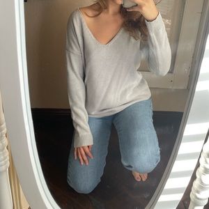 Express Oversized Long Sleeve Sweater